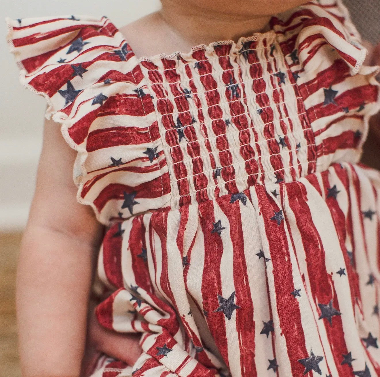 Stars & Stripes Organic Cotton Dress