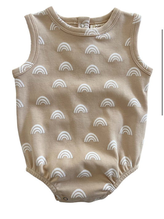 Rainbow Organic Dune Bubble Romper