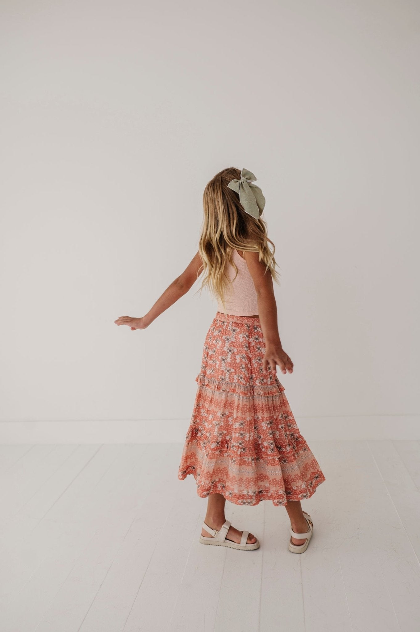 Tiered Maxi Skirt