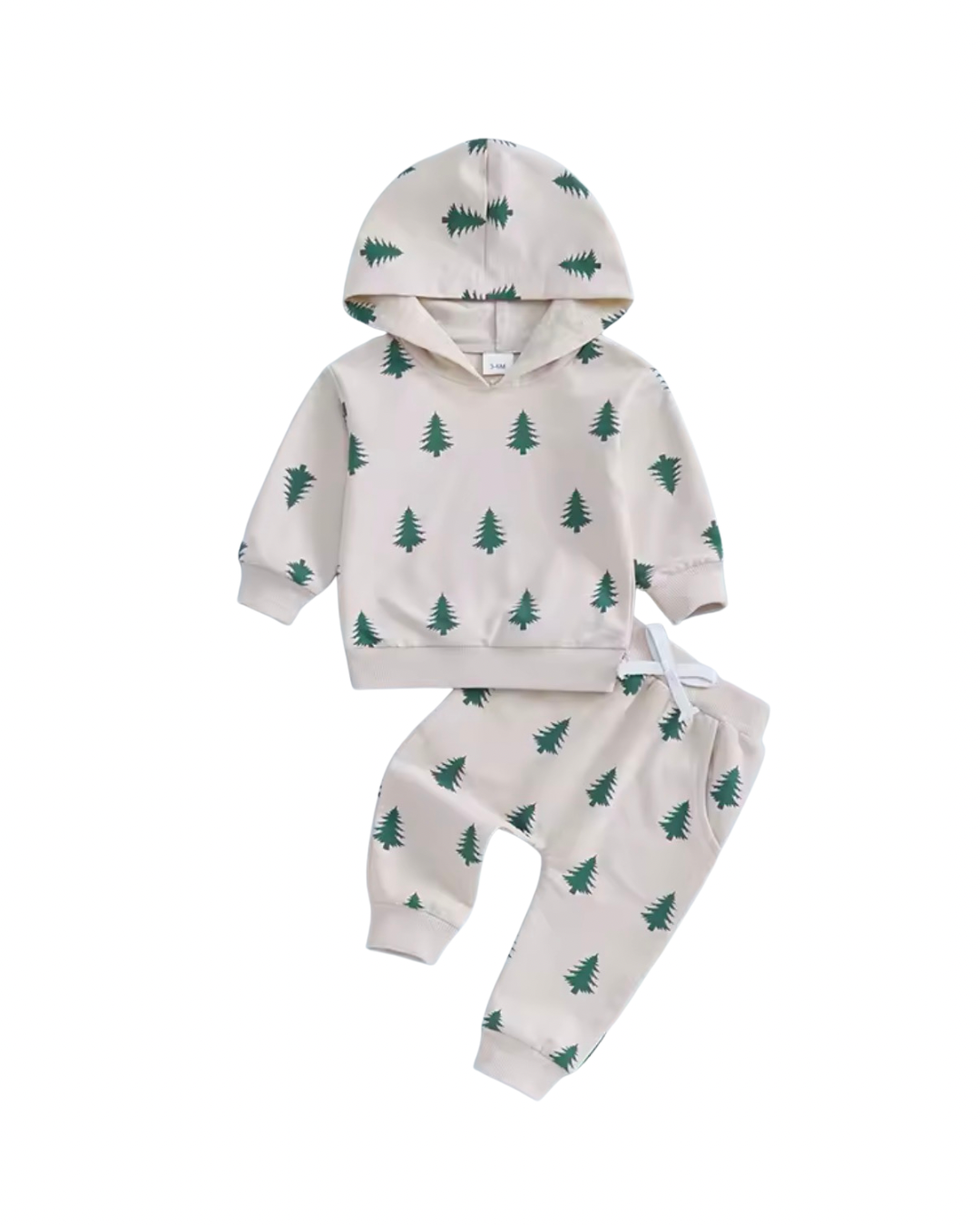 Neutral Pine Tree Set