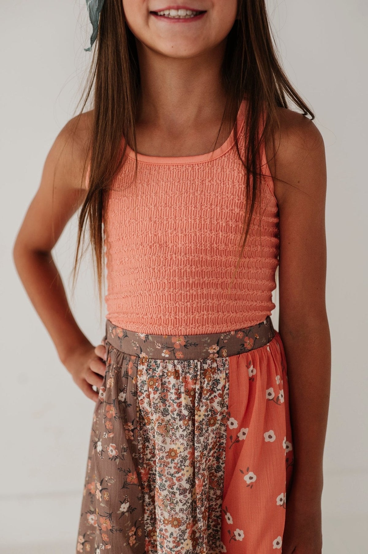 Textured Square Neck Tank
