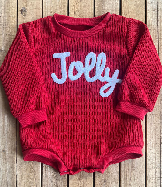 Knit Jolly Romper