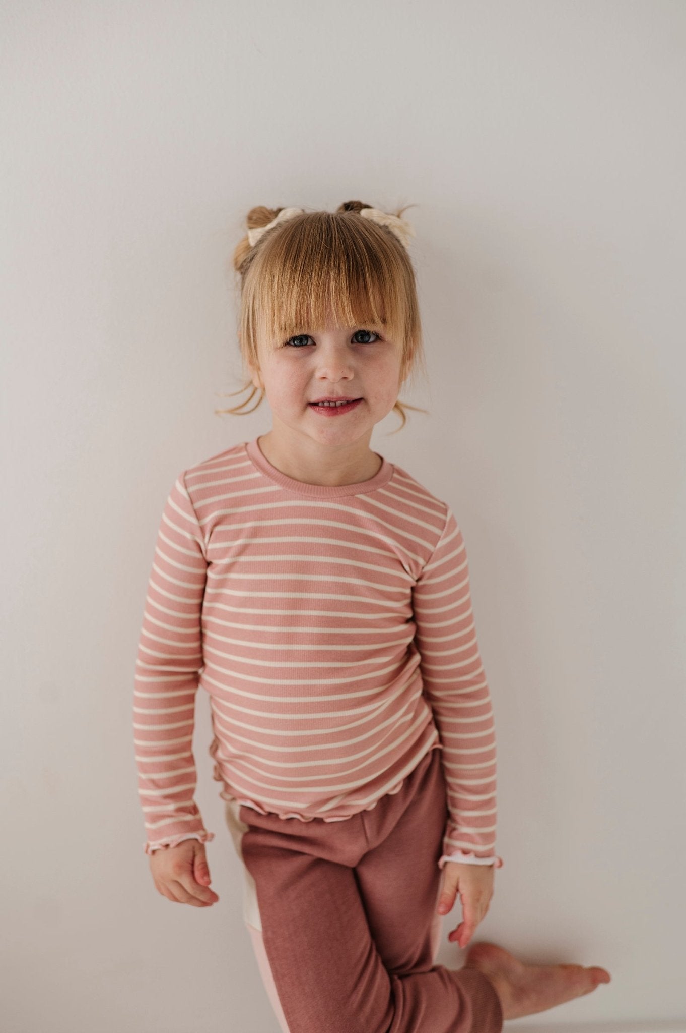 Girl's Lettuce Hem Tee