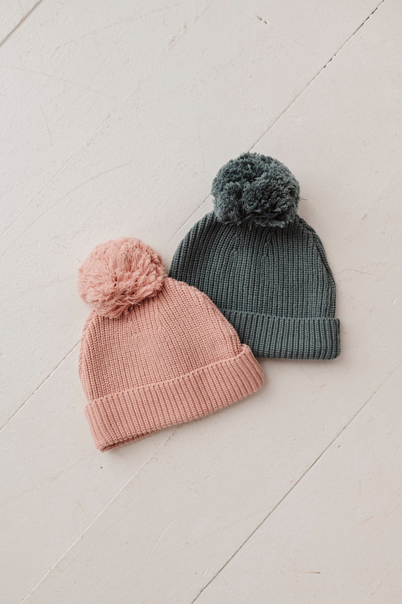 Baby & Kid's Knit Pom Hat