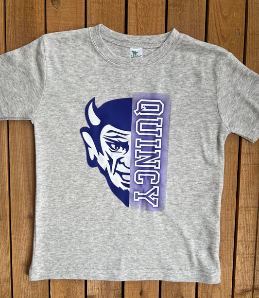 Quincy Blue Devils Tee