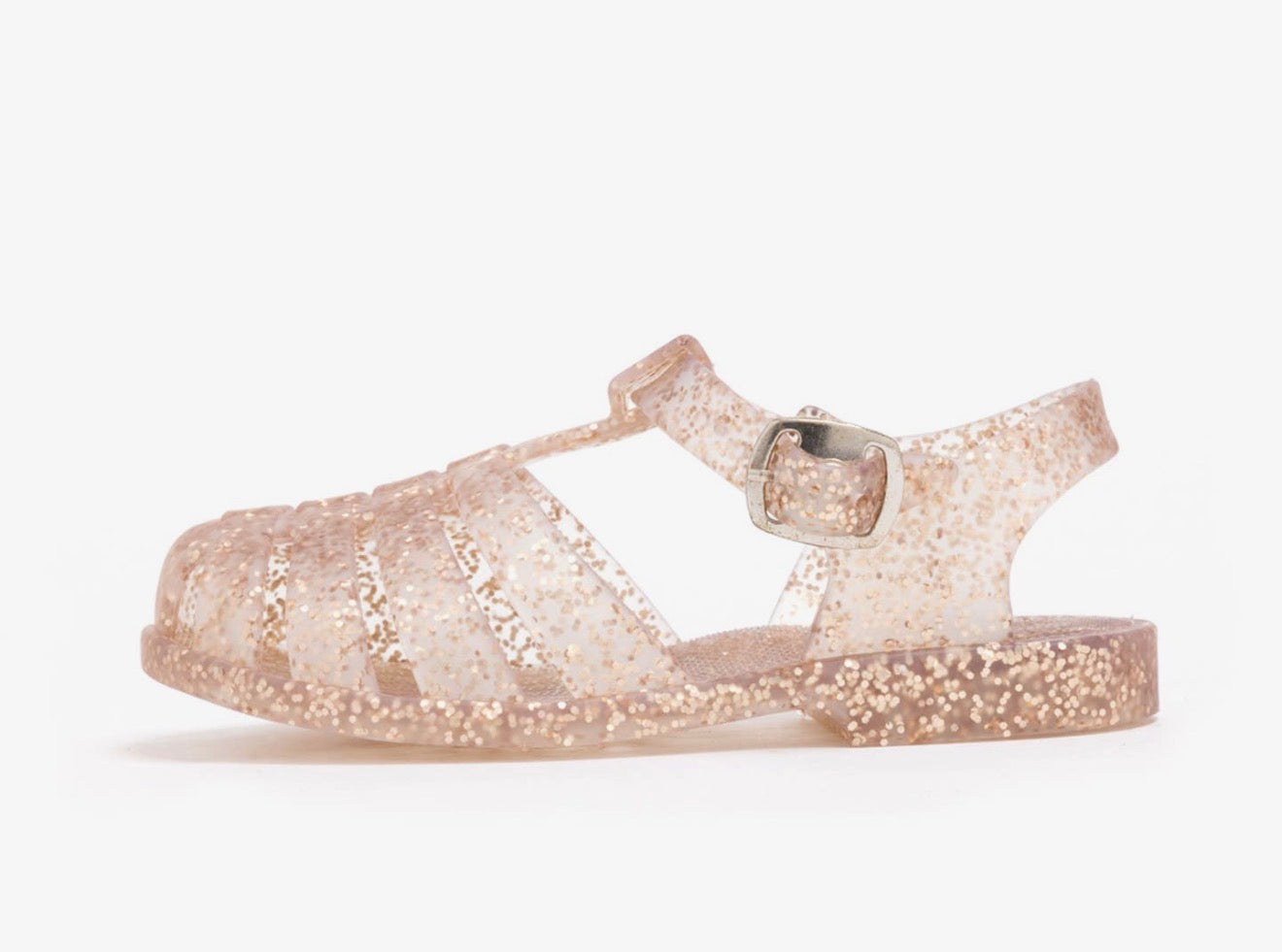 Rose Gold Glitter - Water Shoes Jelly Sandal