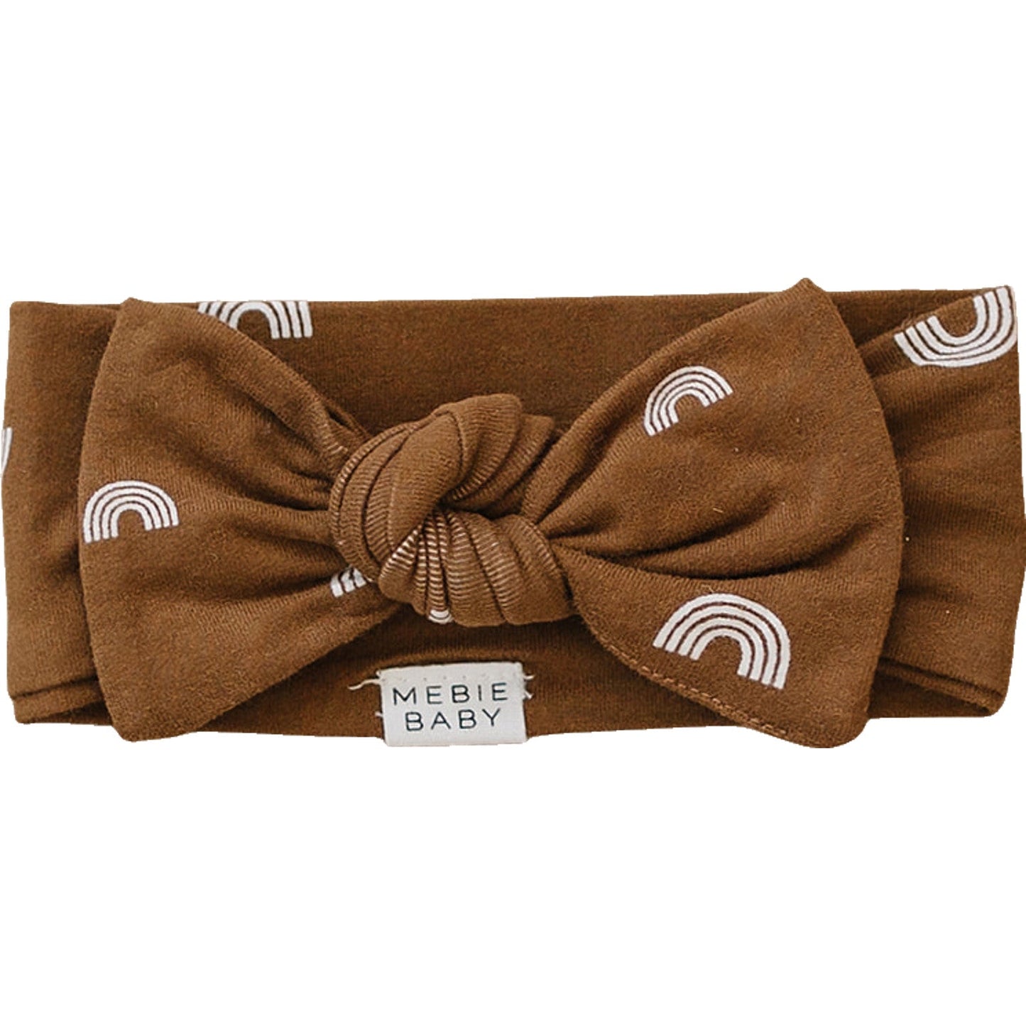 Mebie Baby Rust Rainbow Head Wrap