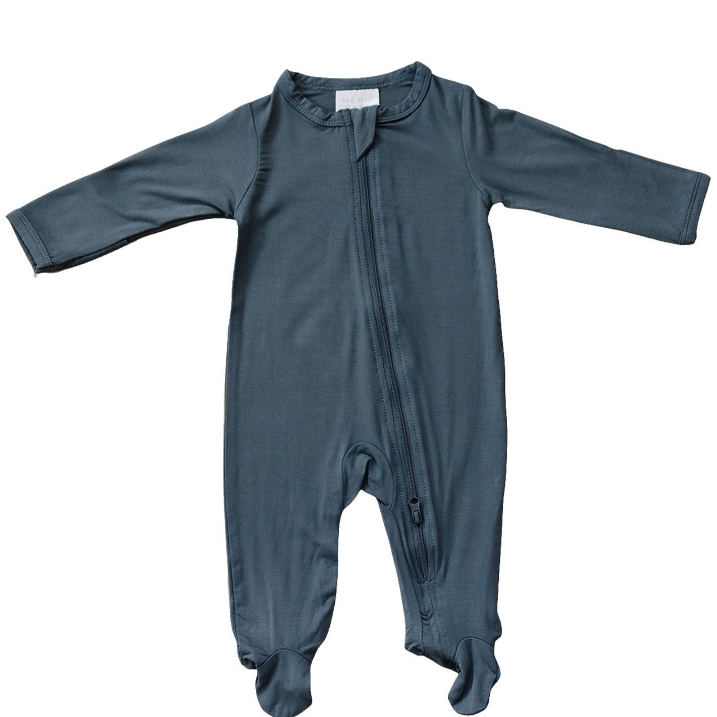 Mebie Baby Charcoal Bamboo Zipper