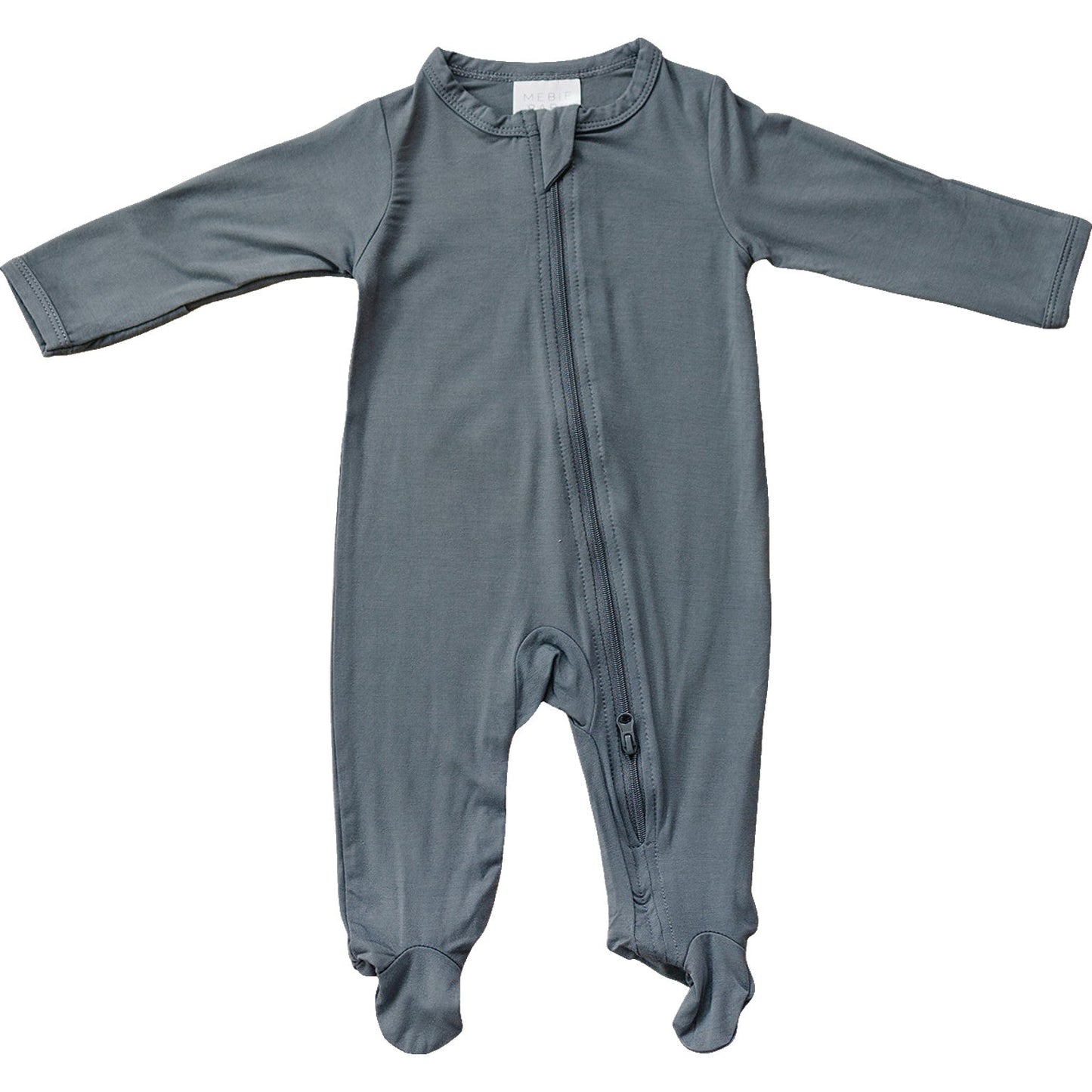 Mebie Baby Charcoal Bamboo Zipper