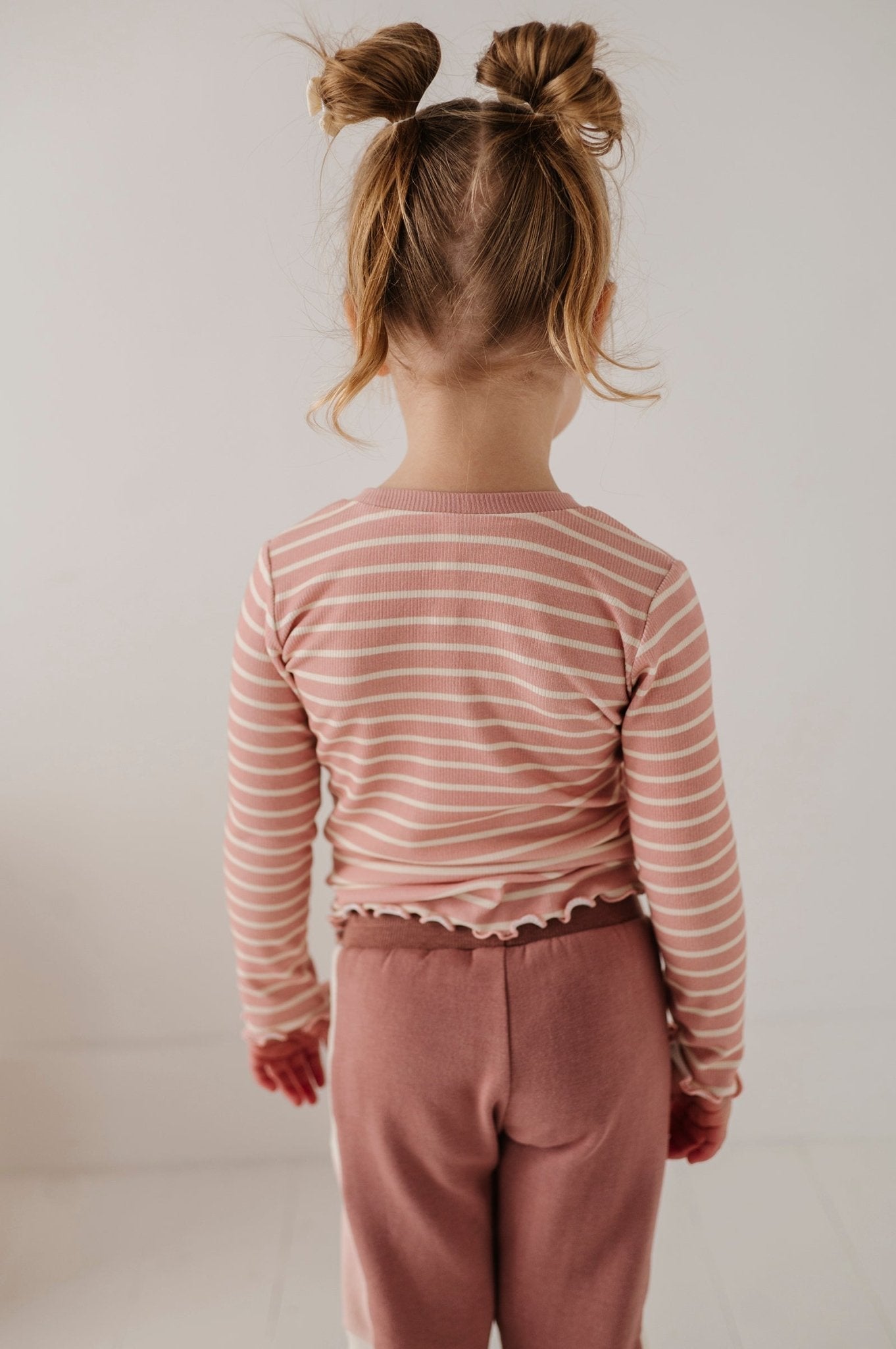 Girl's Lettuce Hem Tee