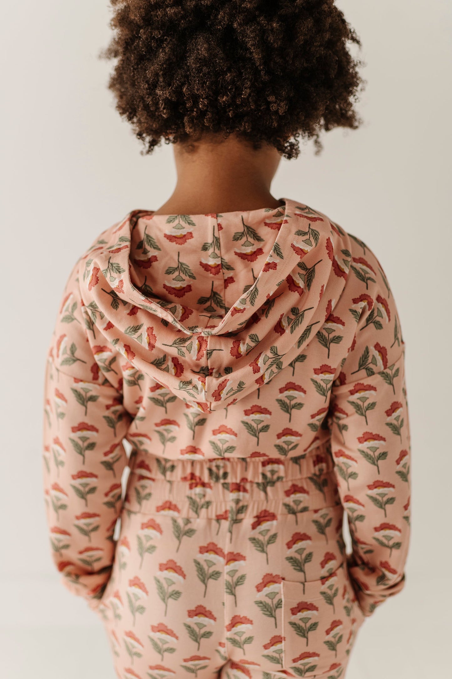 Girls Hoodie Pullover in Naiara Floral