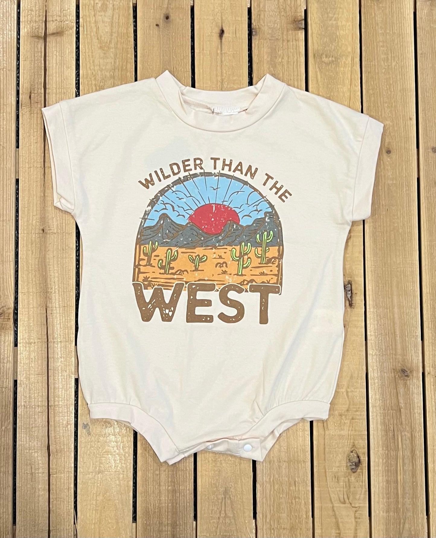 Wilder than the West Romper