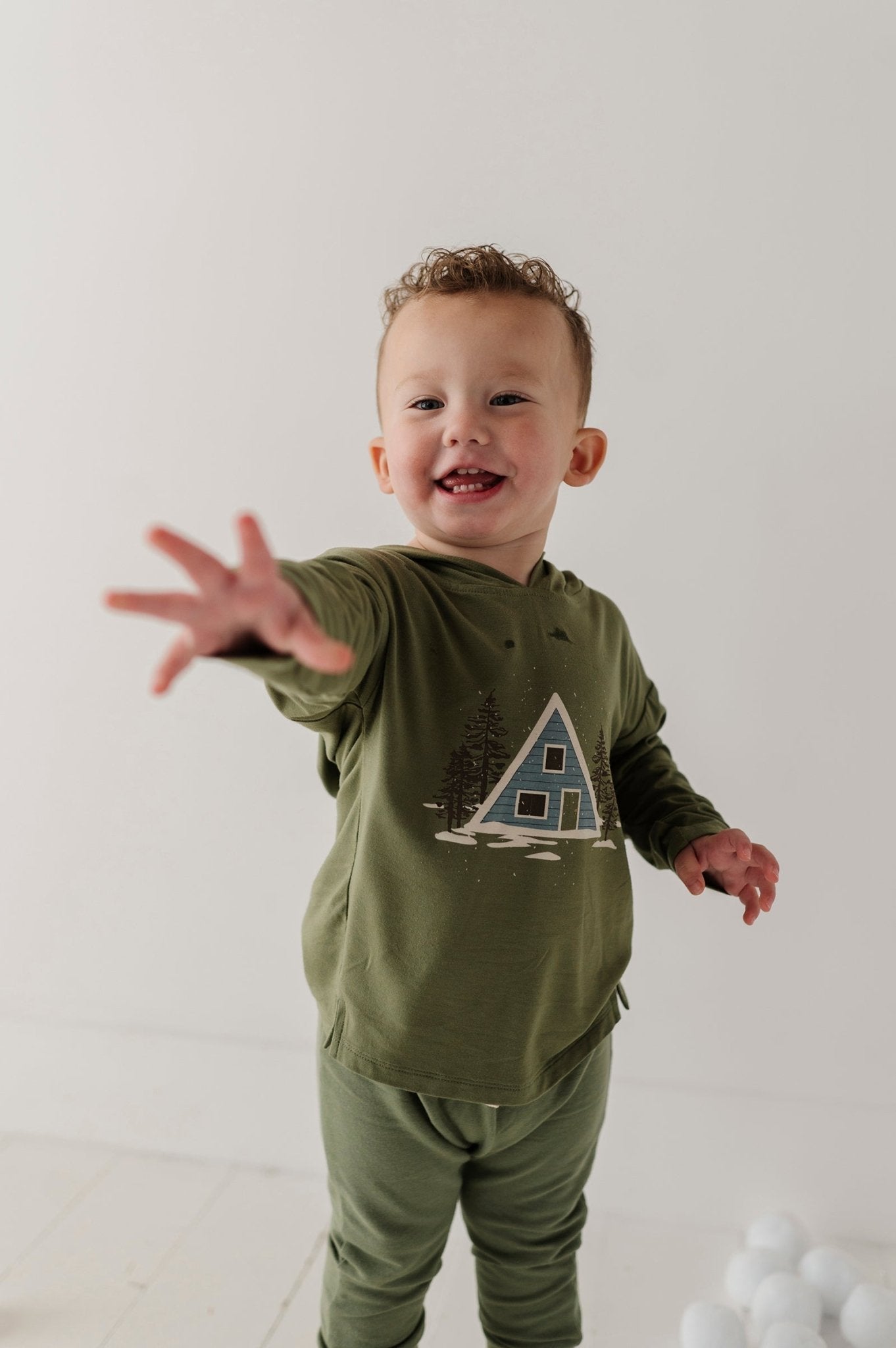 Boy's Jersey Hoodie