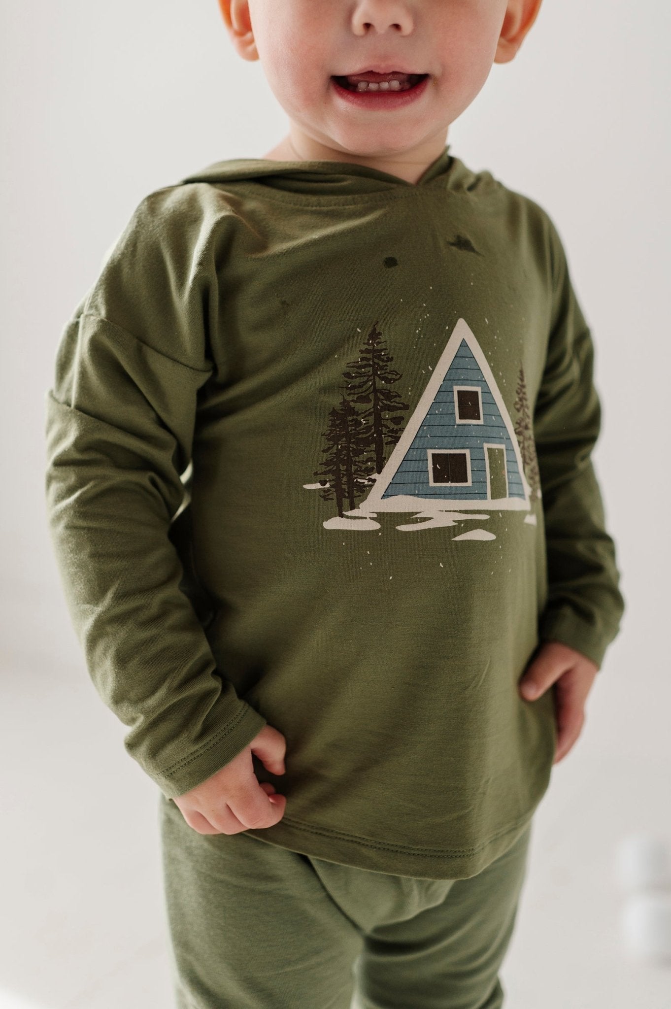 Boy's Jersey Hoodie