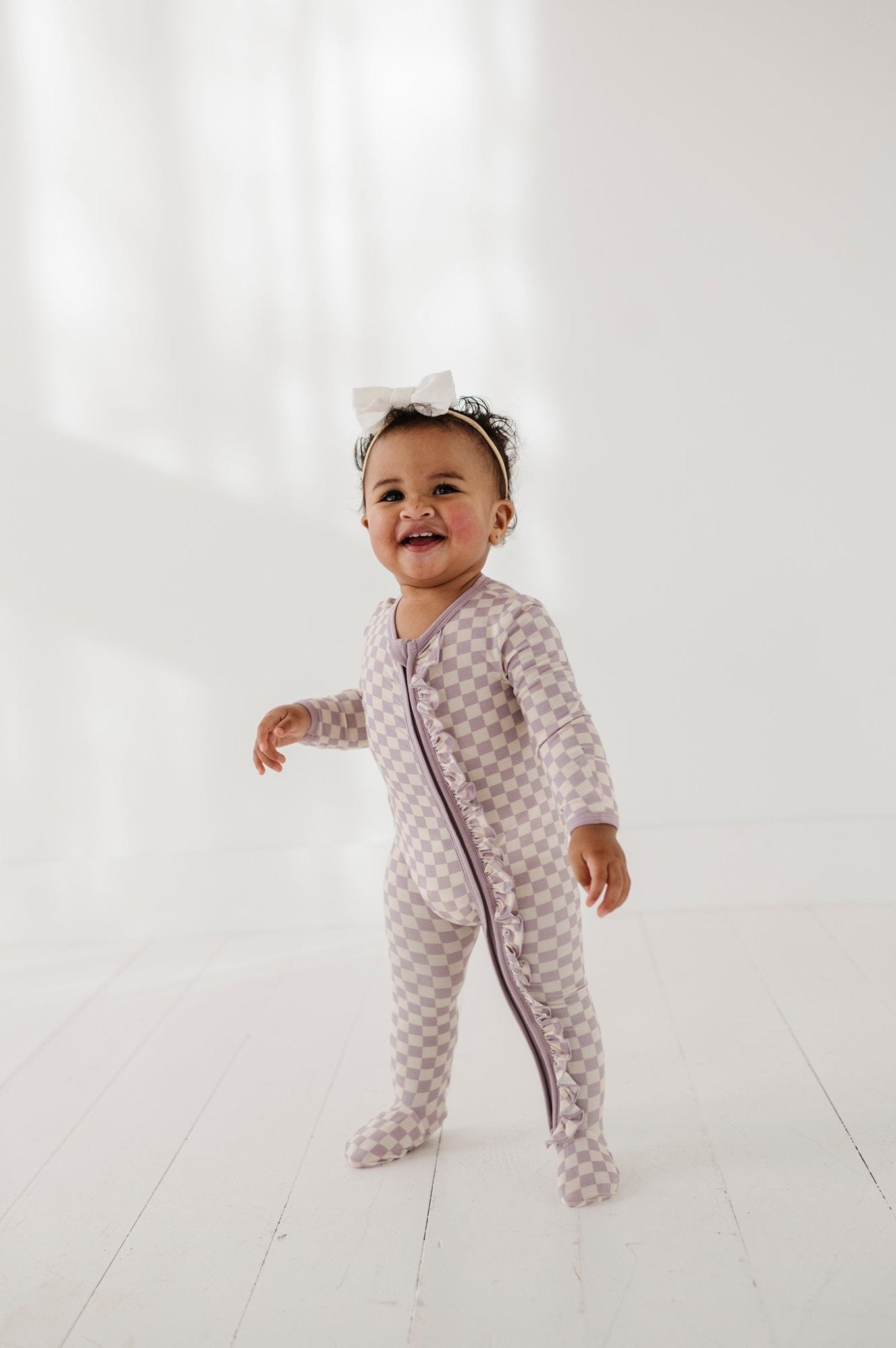 Baby Girl Footie Romper