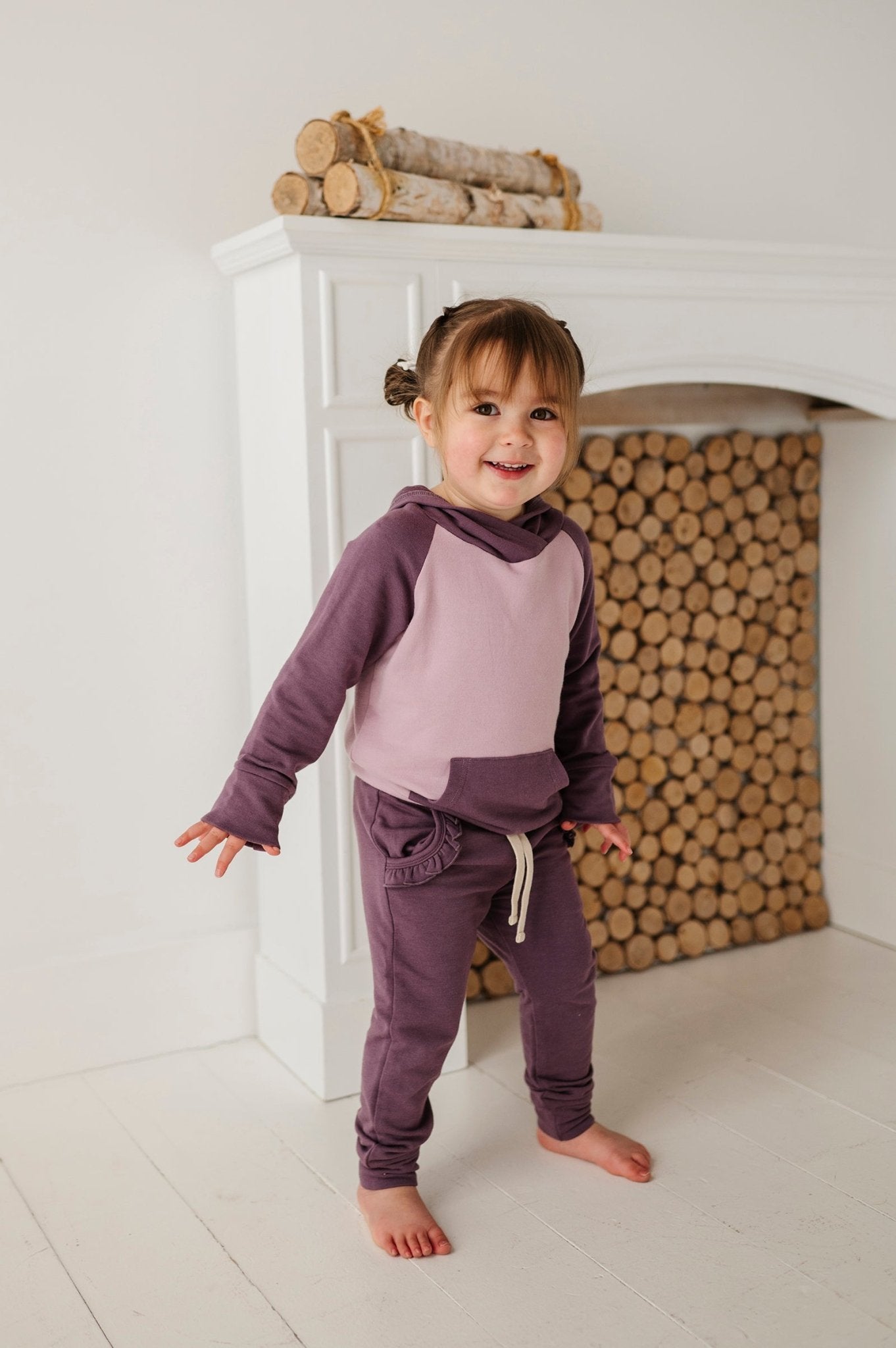 Girl's Raglan Hoodie