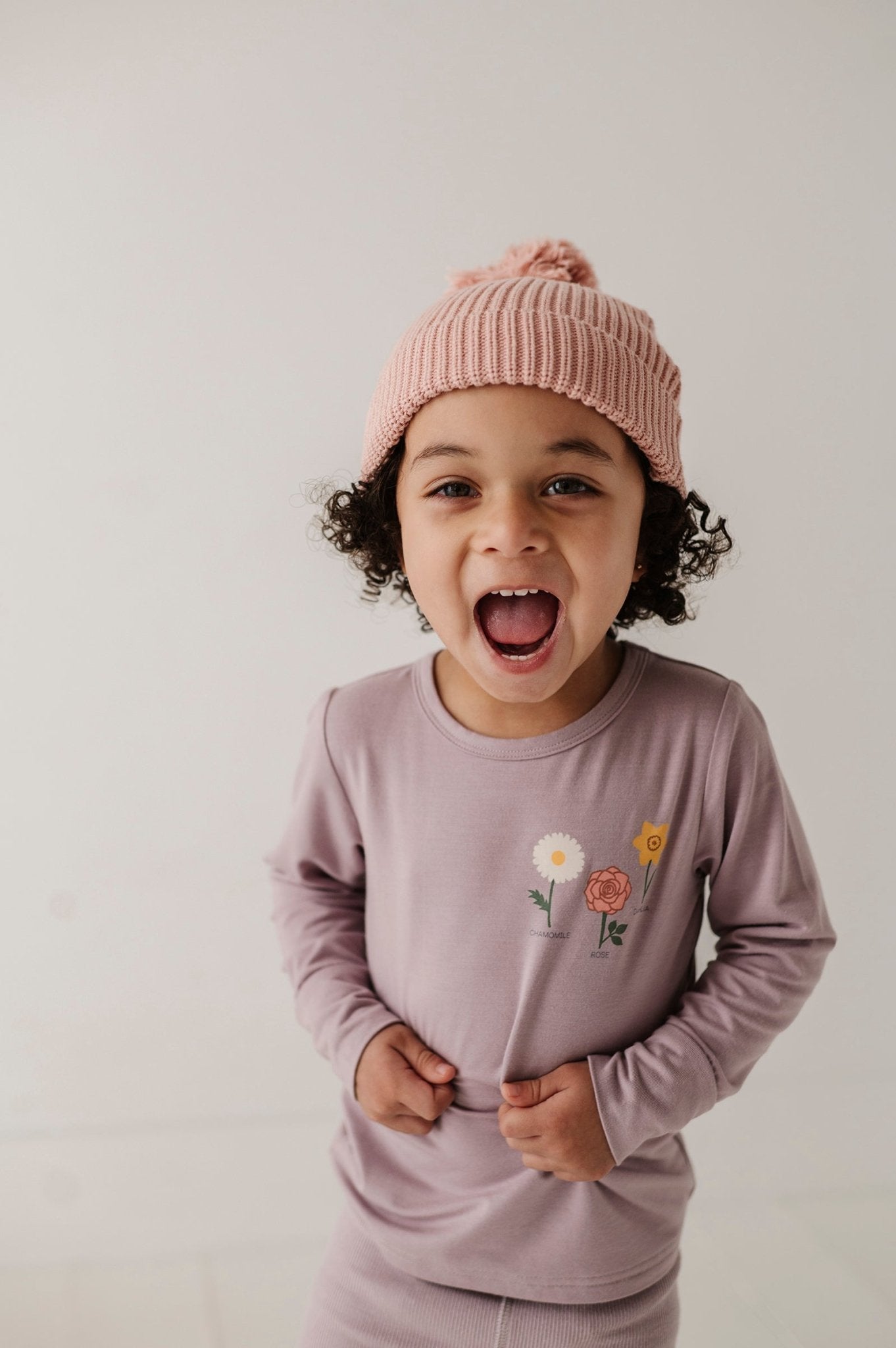 Baby & Kid's Knit Pom Hat