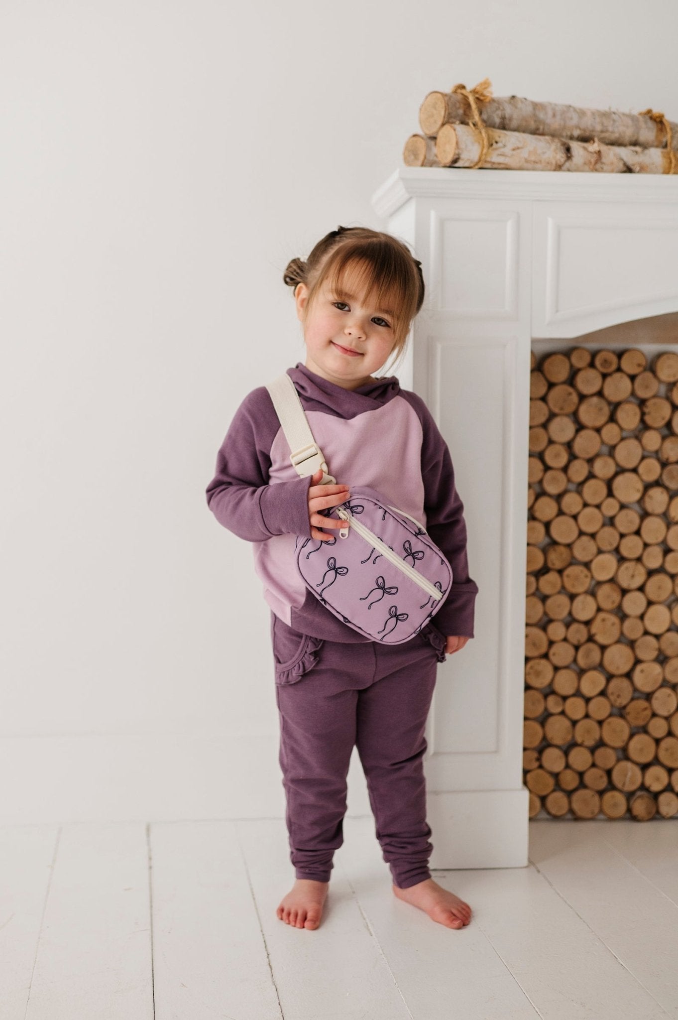 Girl's Raglan Hoodie