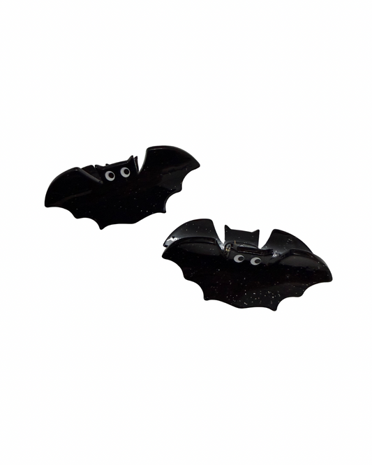 Small Bat Hair Clips