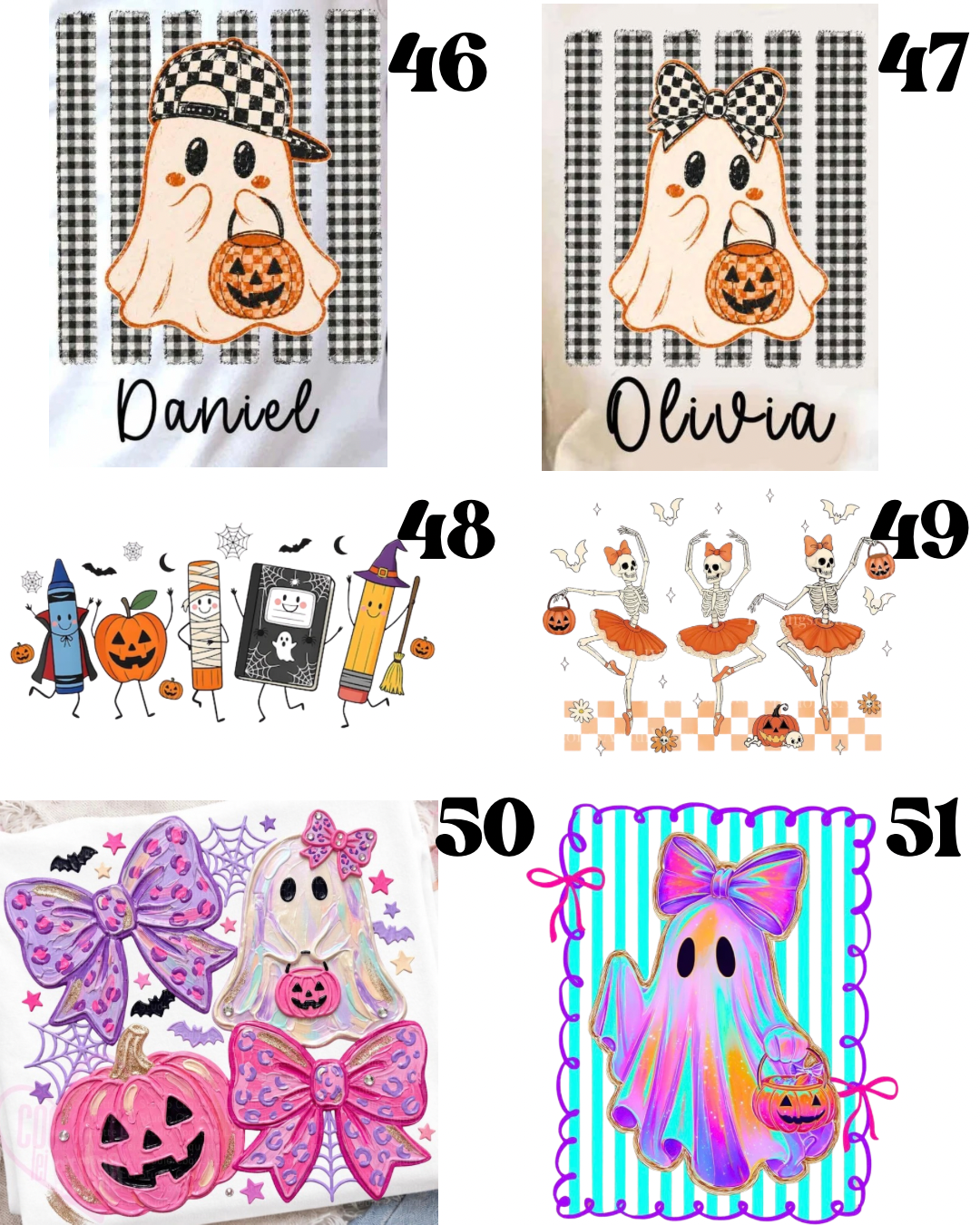 Halloween Tee Preorder- Kid Options