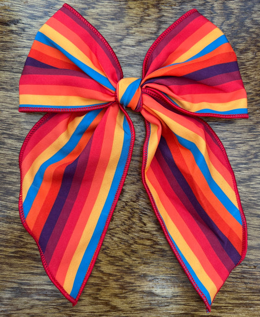 Striped Bow