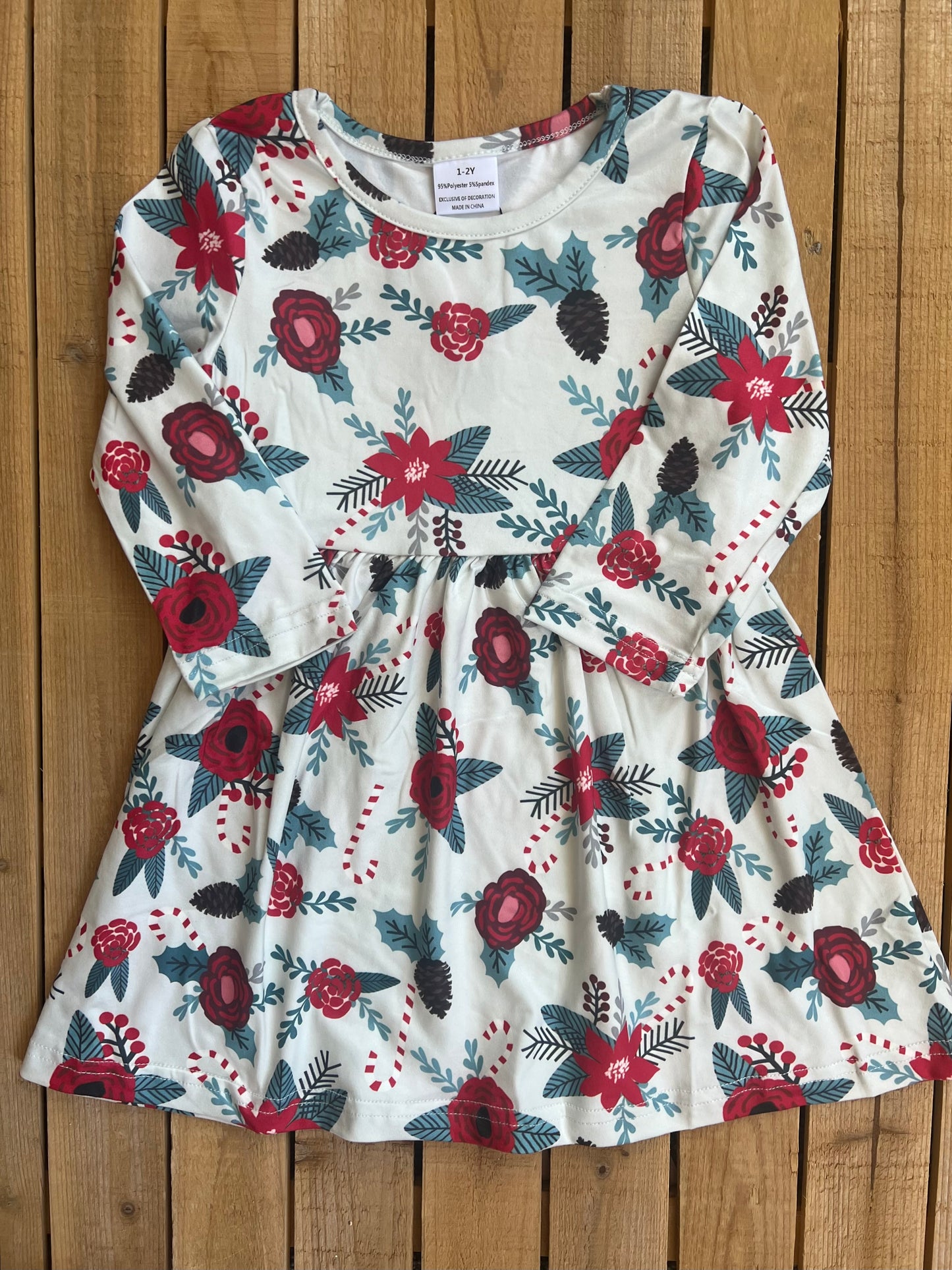 Christmas Floral Dress