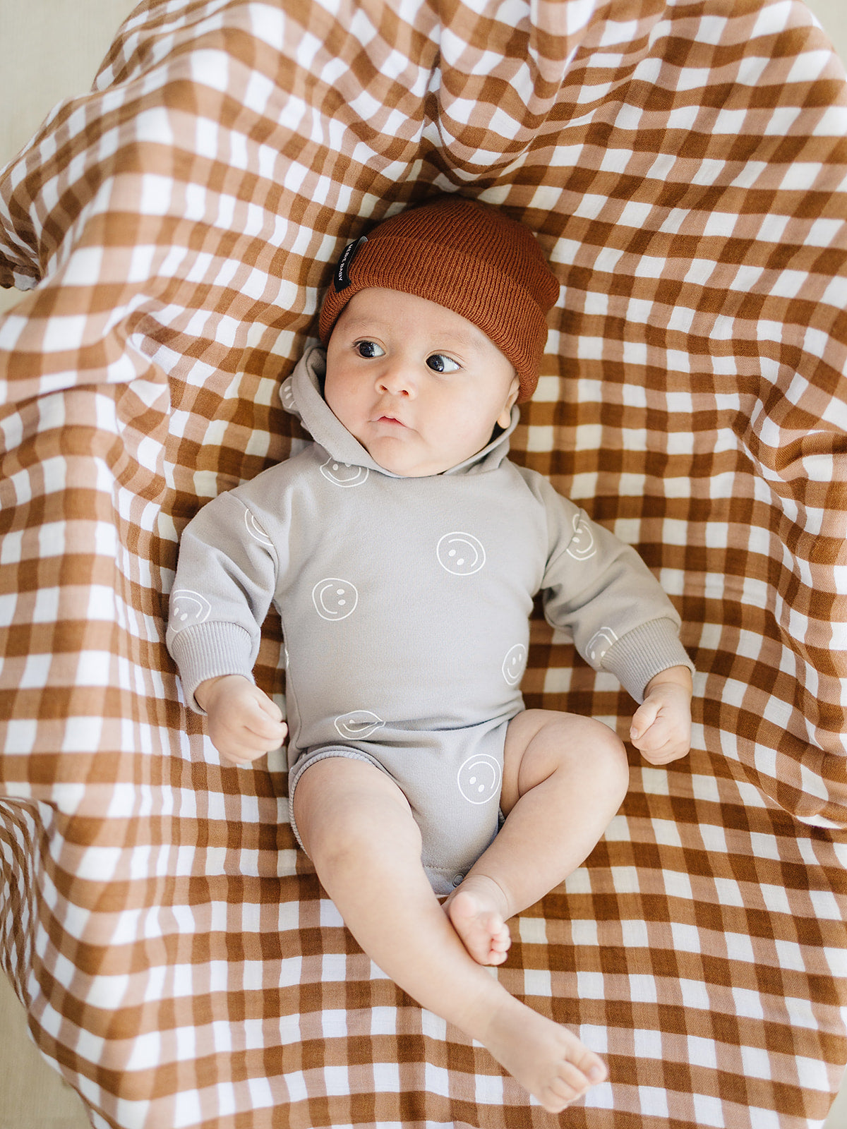 Mebie Baby Brown Beanie