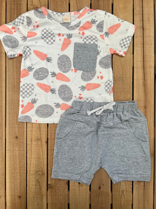 Easter Tee and Shorts Set