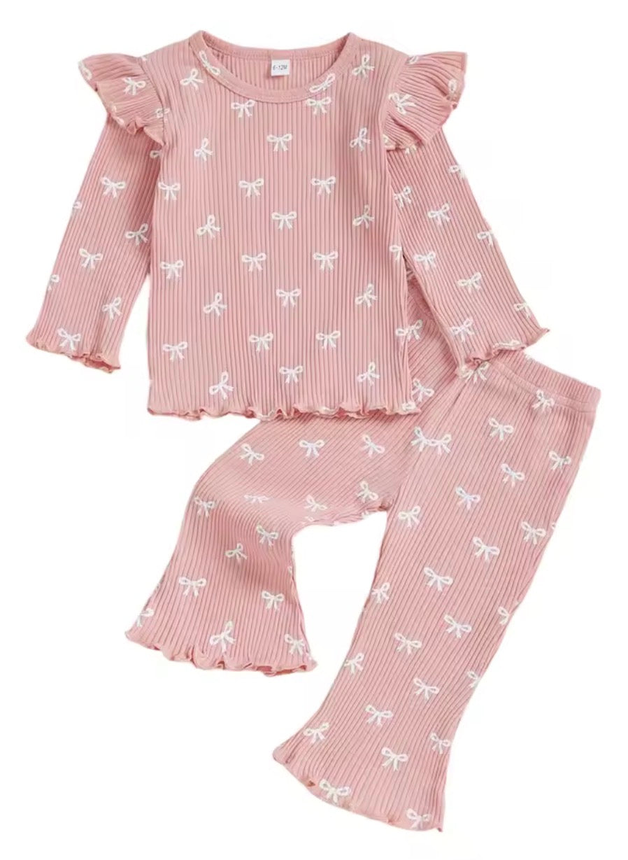 Flutter Sleeve Bow Set
