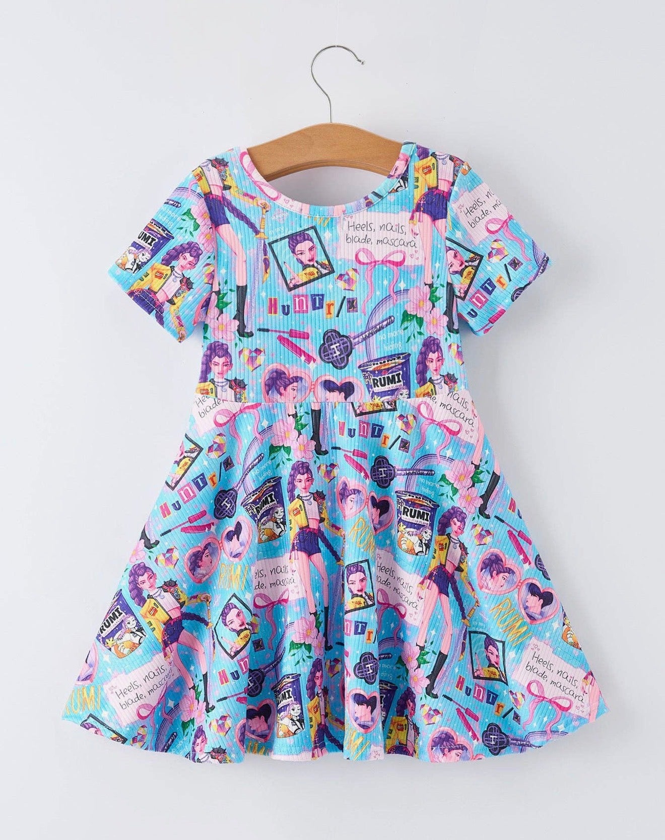 K-Pop Blue Rumi Dress
