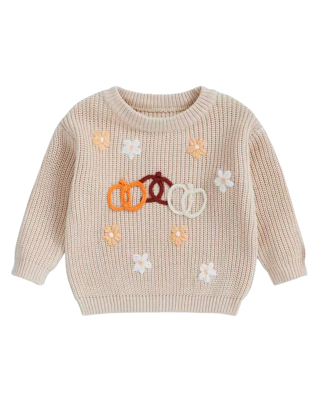 Knit Pumpkins Sweater