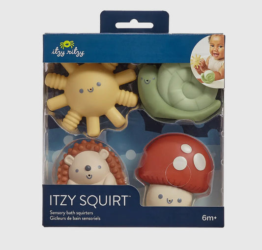 Itzy Squirt 4-pack of Soft Bath Toys