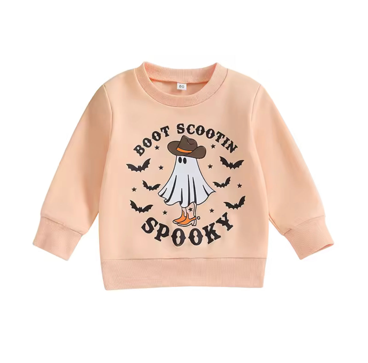 Pink Boot Scootin' Spooky Pullover