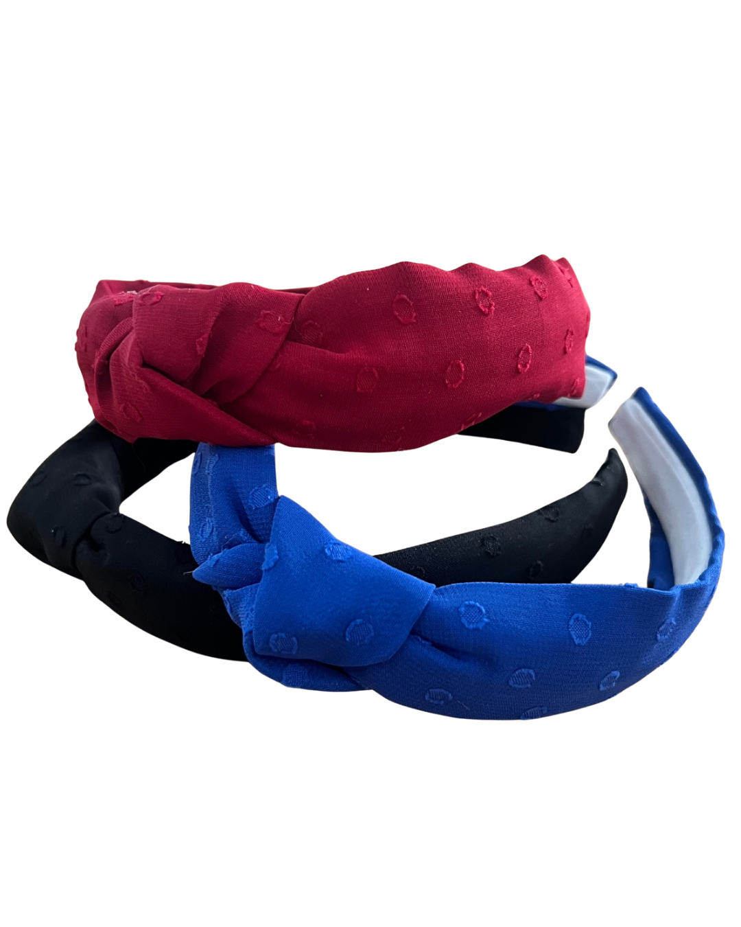 Polka Dot Knot Headband