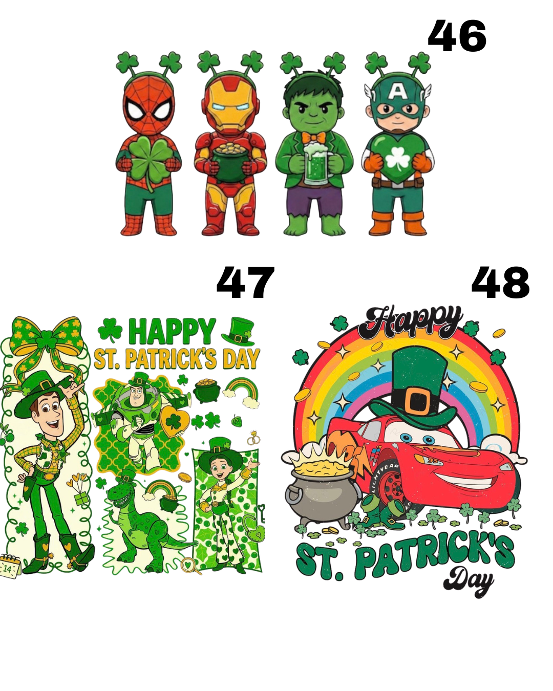 St. Patrick's Day Tee Preorder- DTF Vinyl