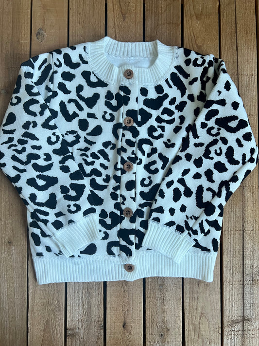 Cheetah Print Cardigan