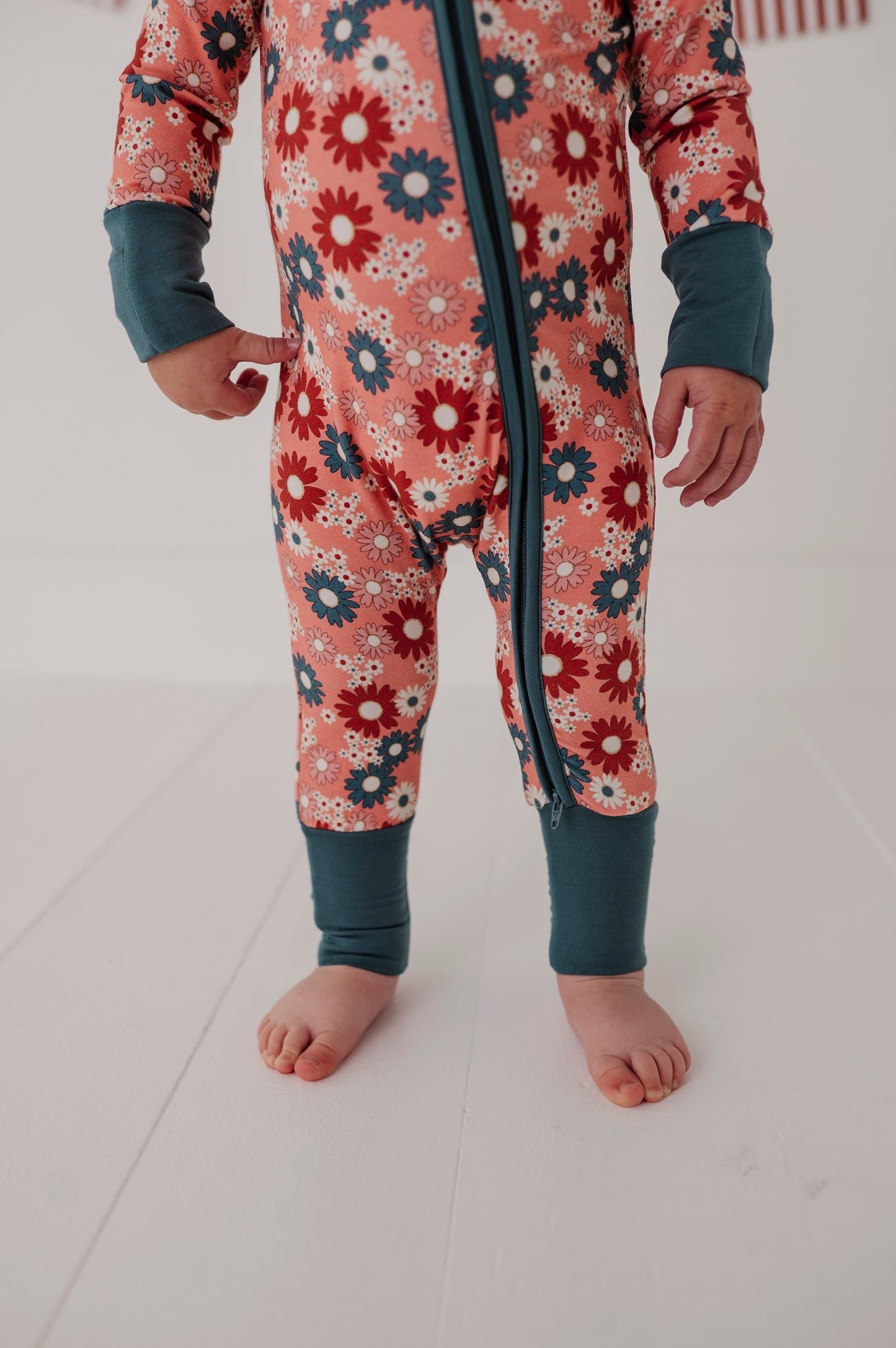 Long Sleeve Zip Romper
