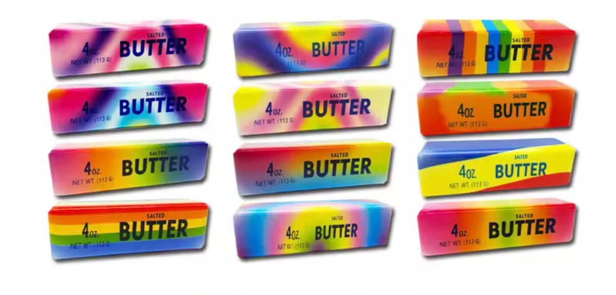 Miscellaneous Rainbow Butter Squishes