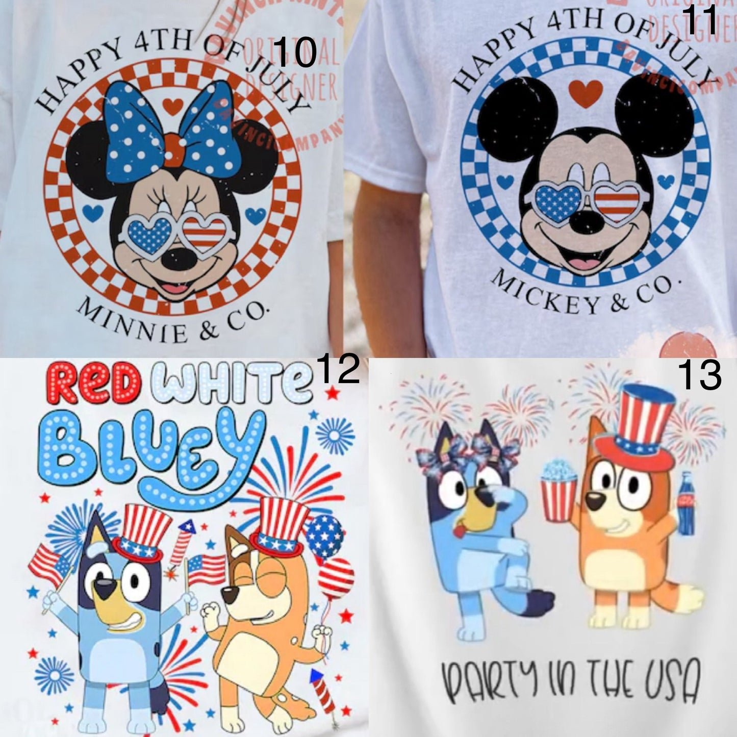 4th of July Tee Preorder- Short Sleeve Options