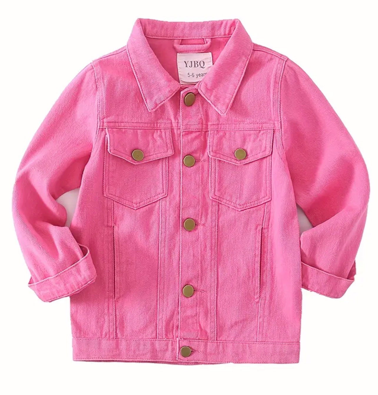 Pink Denim Jacket