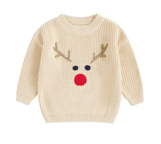 Reindeer Knit Sweater