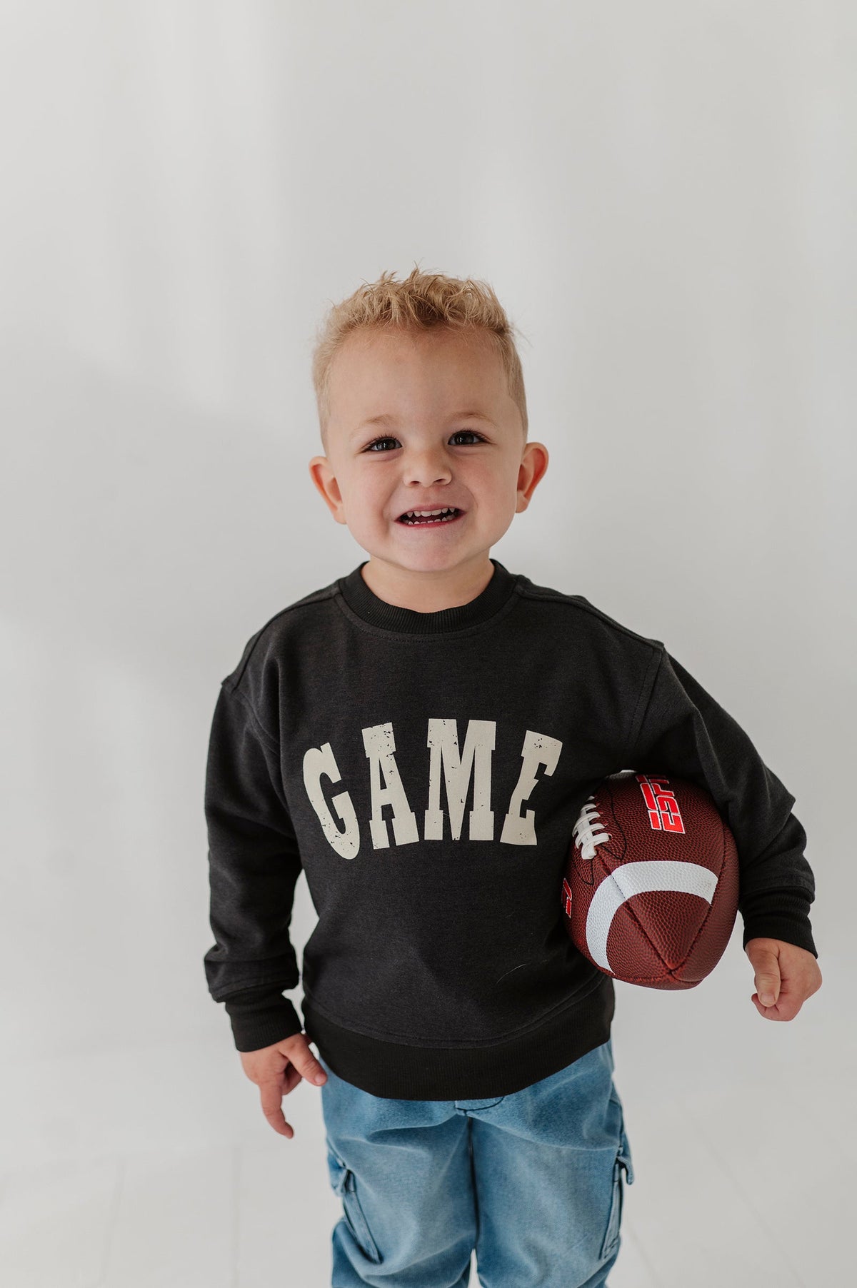 Boys Boxy Sweatshirt in Game