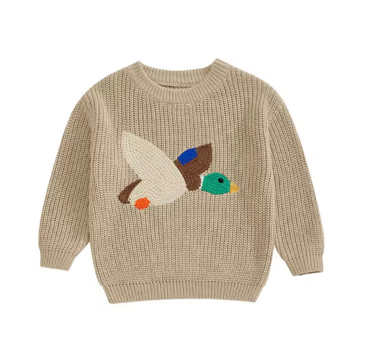 Knit Duck Sweater