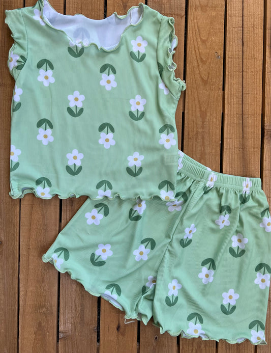 Green Daisy Set