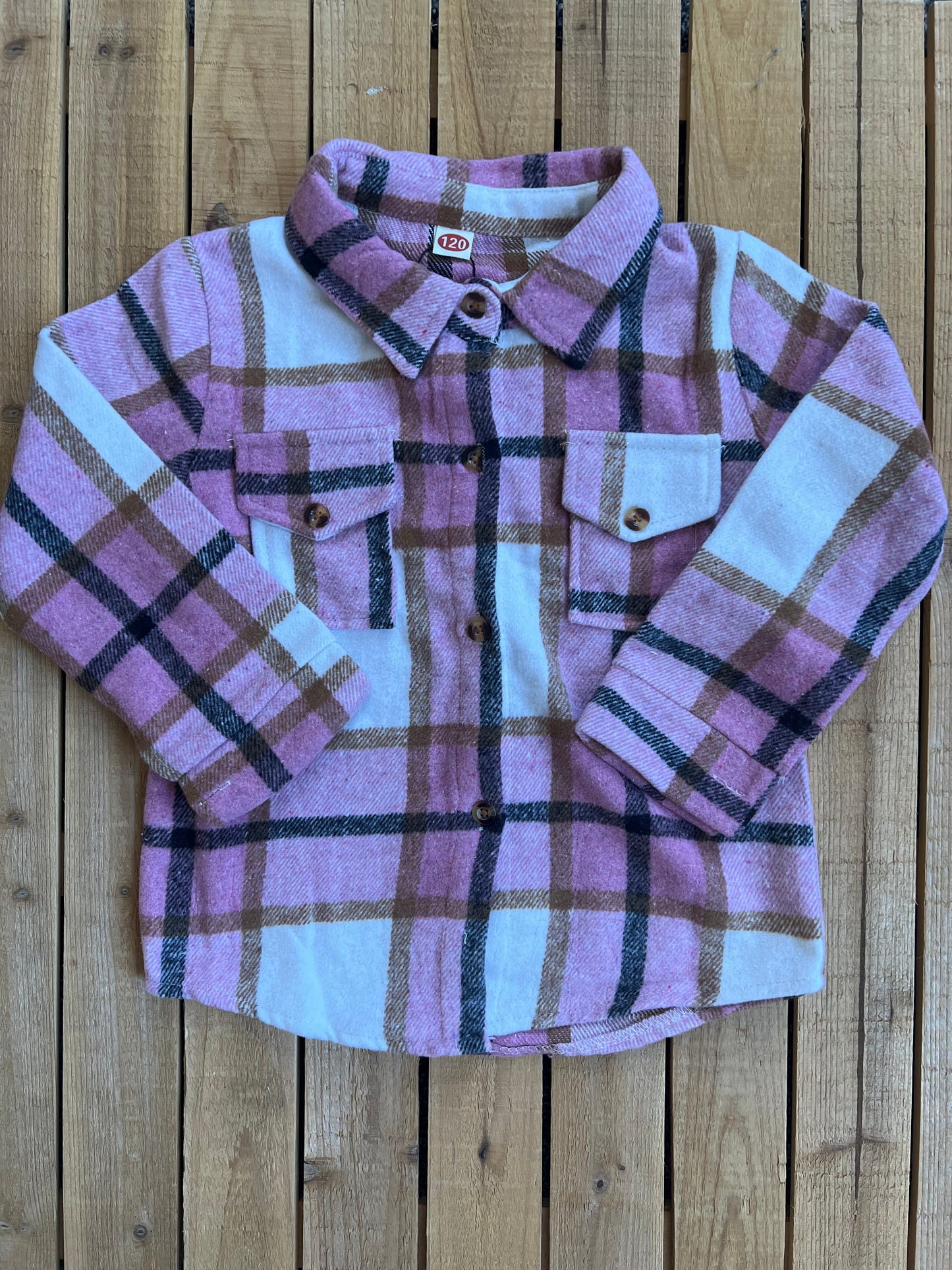 Pink Plaid Shacket