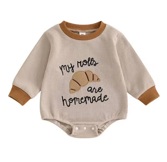 My Rolls Are Homemade Romper