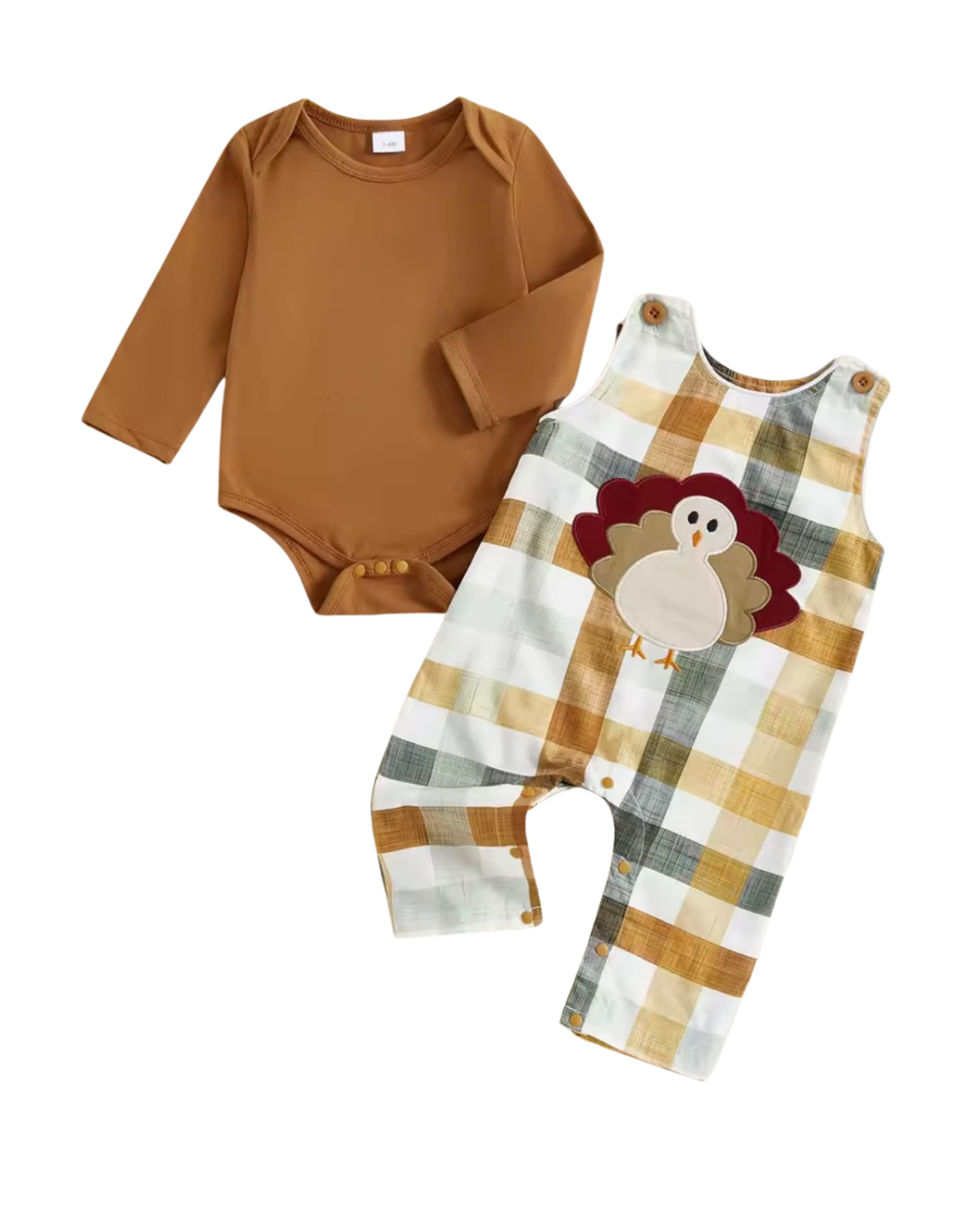 Turkey Overalls Set