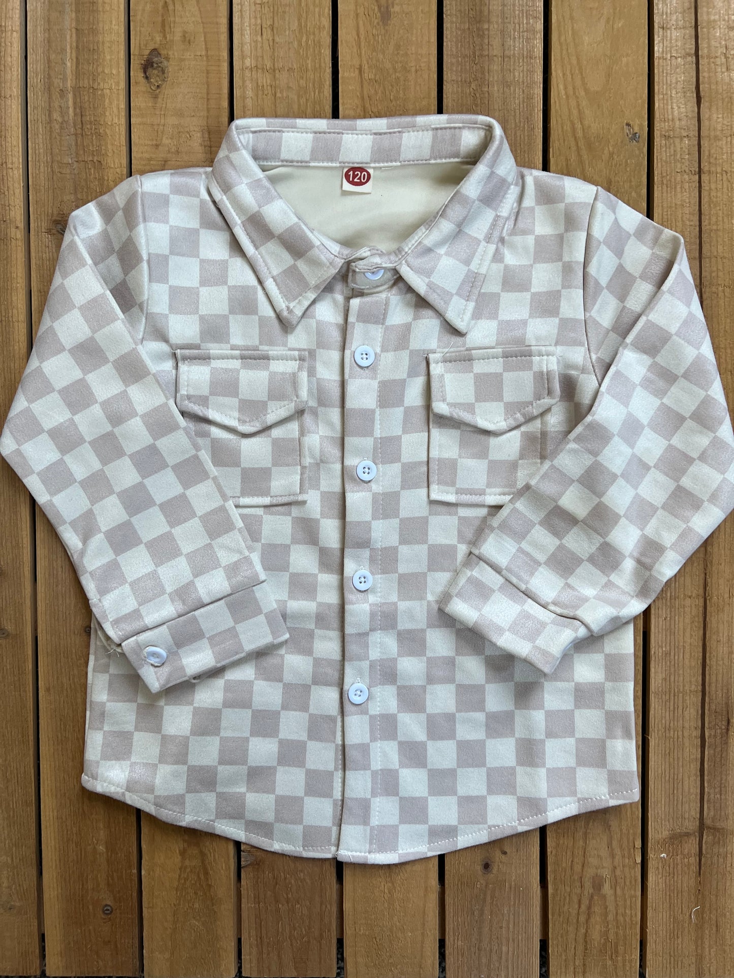 Checkered Shacket