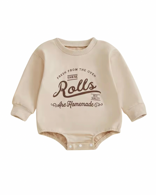 These Rolls Are Homemade Romper