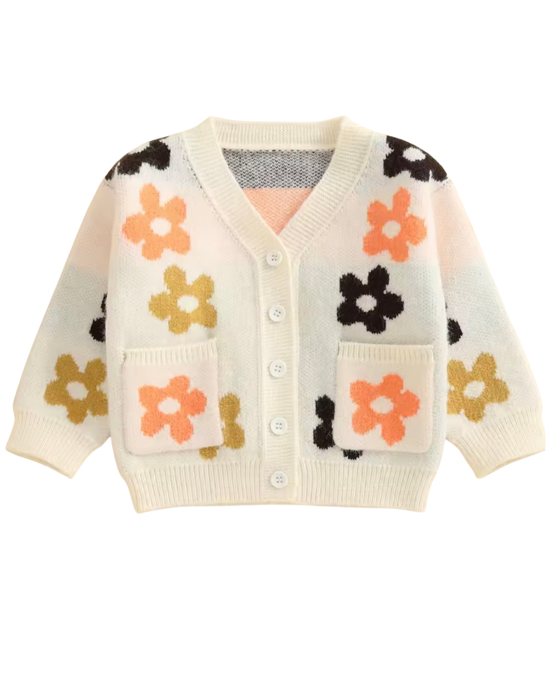 Daisy Button Cardigan